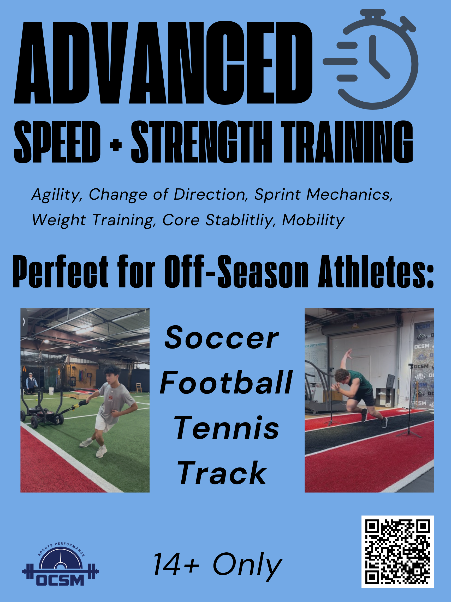 Advanced Speed & Strength Training – OCSM Sports Performance